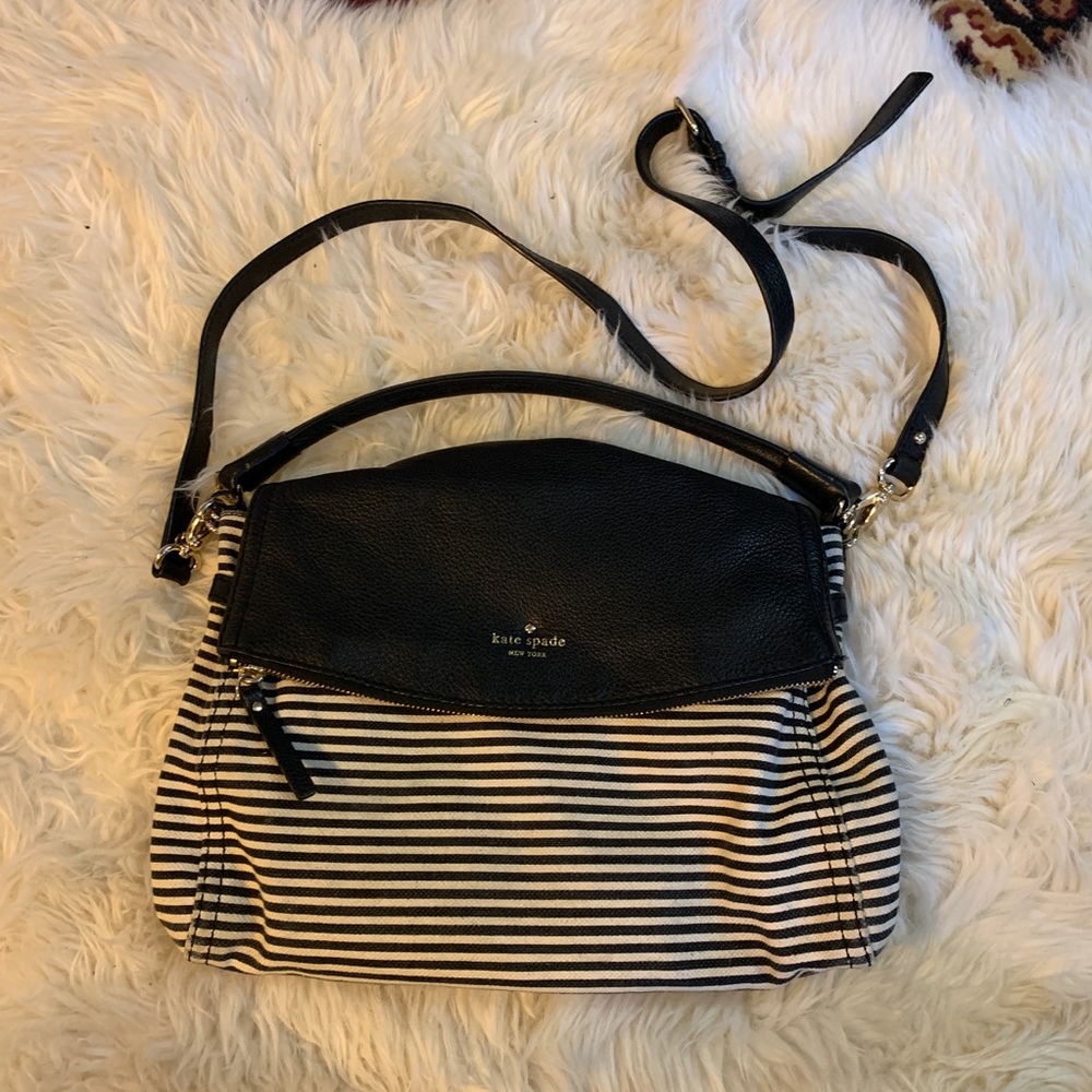Kate Spade Stripped Purse— Large Minka